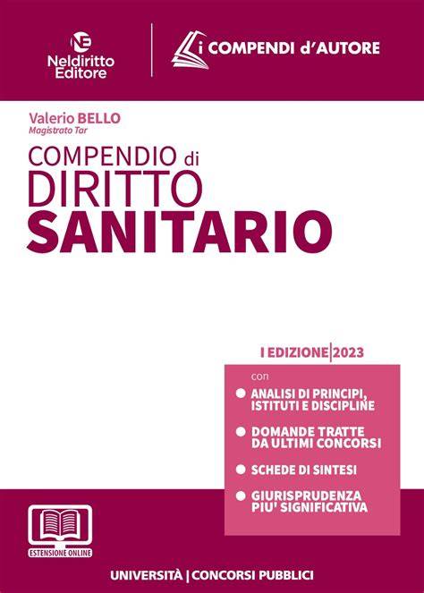 compendio di diritto sanitario