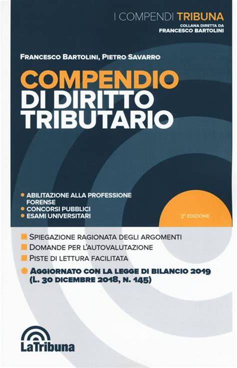 compendio di diritto tributario 2019 prima edizio