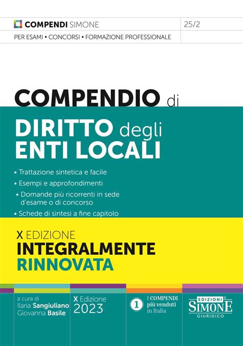 Read Compendio Di Diritto Degli Enti Locali 