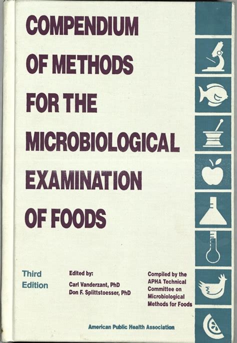 Compendium Of Methods For The Microbiological Examination Of Foods 4th Edition
