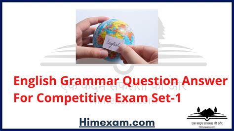 Download Competative Exam English Question Answer 