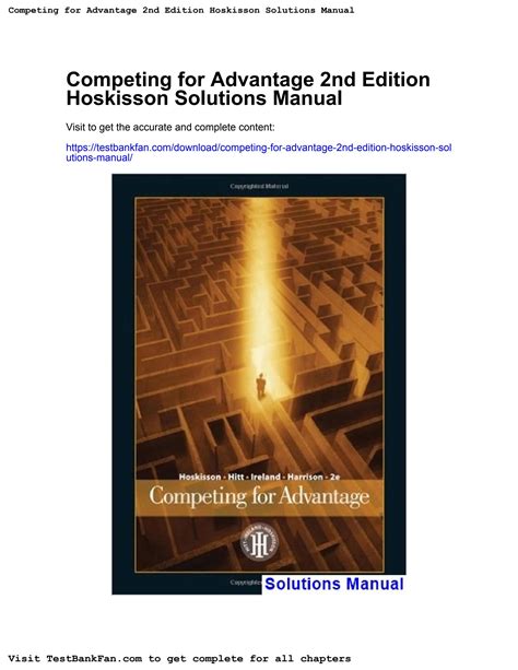 competing for advantage 2nd edition