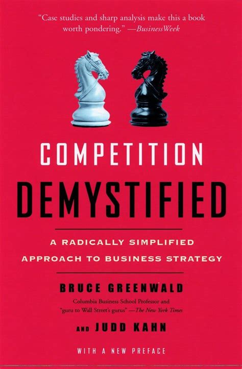 Competition Demystified A Radically Simplified Approach To Business Strategy