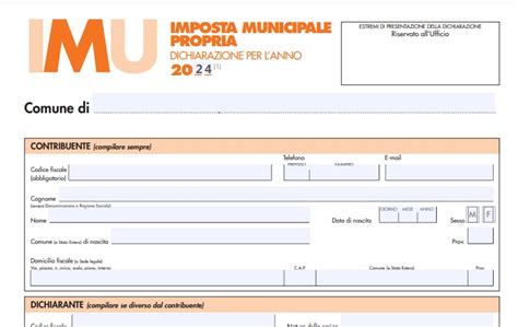 compilazione modello imu