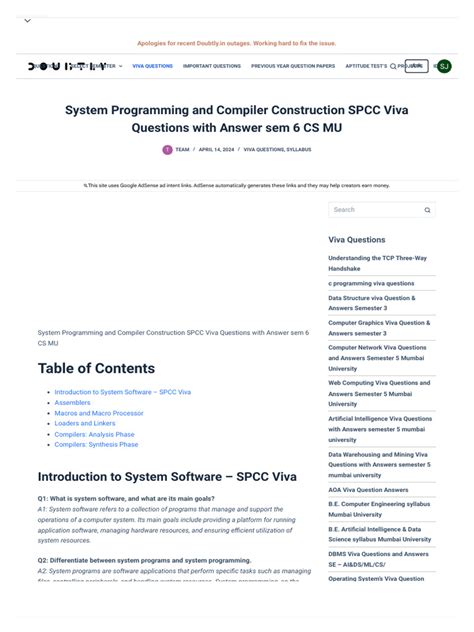 compiler construction viva questions and answers