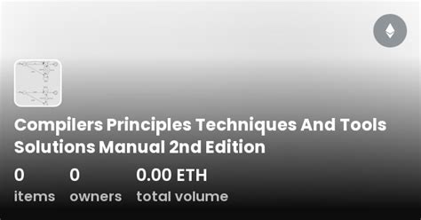 compilers principles techniques and tools solutions manual 2nd edition