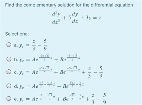 Image related to complementary-solution-of-differential-equation