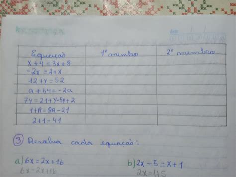Complete A Tabela Conforme O Modelo