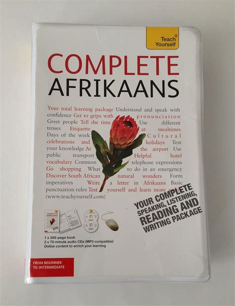 complete afrikaans teach yourself audio ebook tea