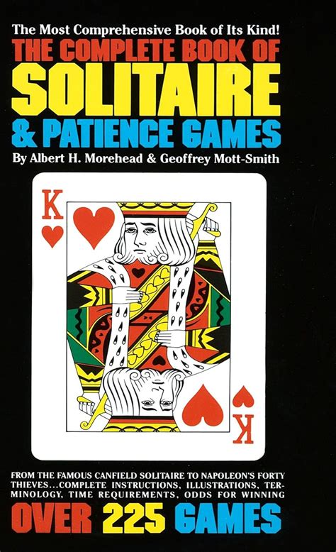 Complete Book Of Solitaire And Patience Games