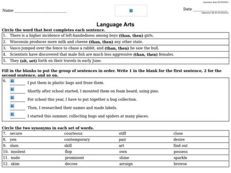 Complete English Language Arts Lesson For Third Grade 3rd Grade Ela - 3rd Grade Ela