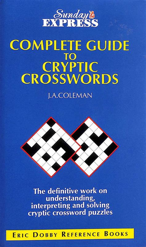 Complete Guide To Cryptic Crosswords E