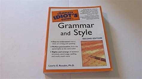 Complete Idiot Guide To Grammar And Style Bing