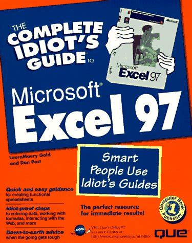 Complete Idiots Guide To Microsoft Excel 2000 The Complete Idiots Guide
