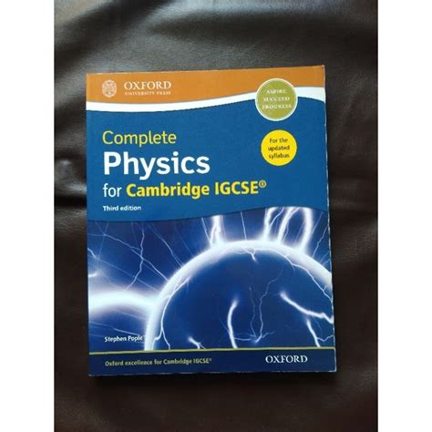 complete physics for igcse by stephen pople