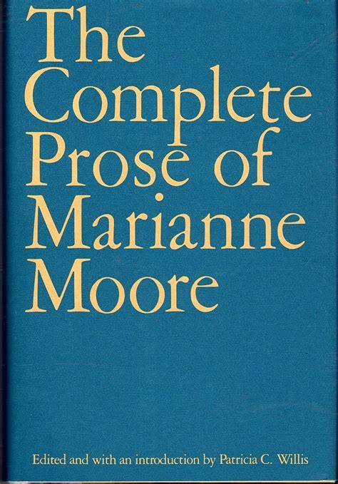 complete prose of marianne moore
