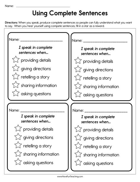 Complete The Sentences Using The Correct Homophones