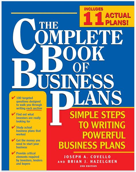 Download Complete Book Of Business Plans 