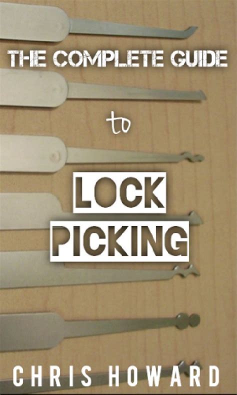 Full Download Complete Guide To Lockpicking 