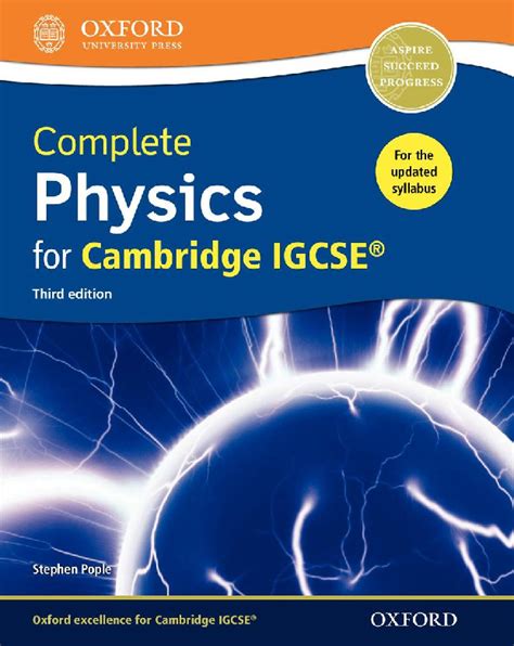 Read Online Complete Physics For Igcse By Stephen Pople 