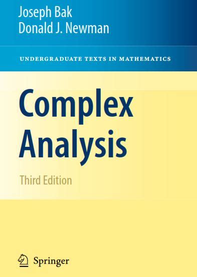 Complex Analysis Bak Newman Solutions