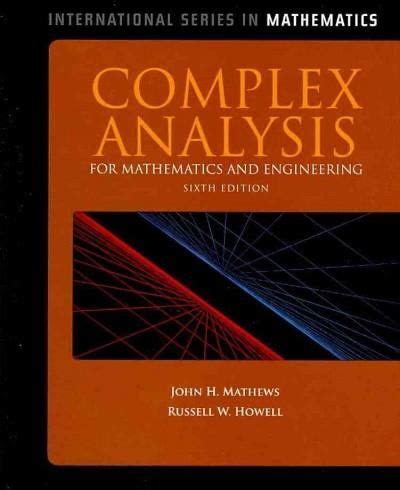complex analysis for mathematics engineering sixth edition