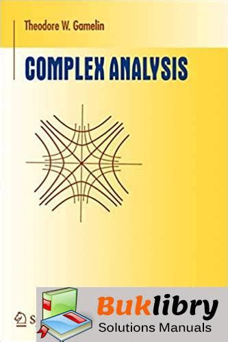 complex analysis gamelin homework solutions