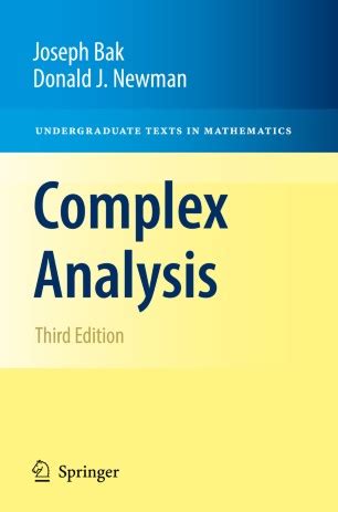 Complex Analysis Springer