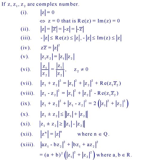 Complex No Class 11
