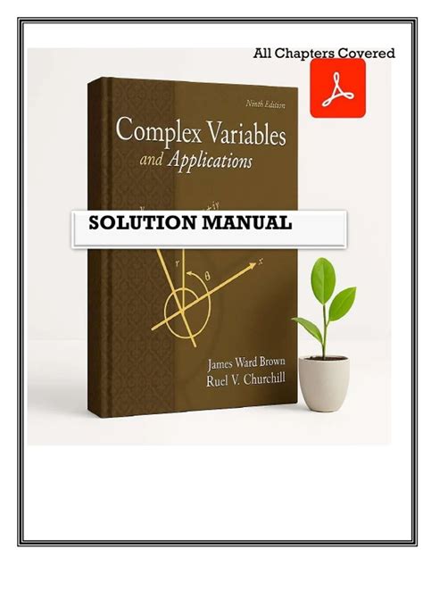 Complex Variables Solutions Brown
