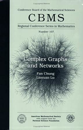 Read Online Complex Graphs And Networks Cbms Regional Conference Series In Mathematics 