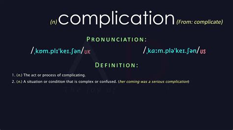 complication definition