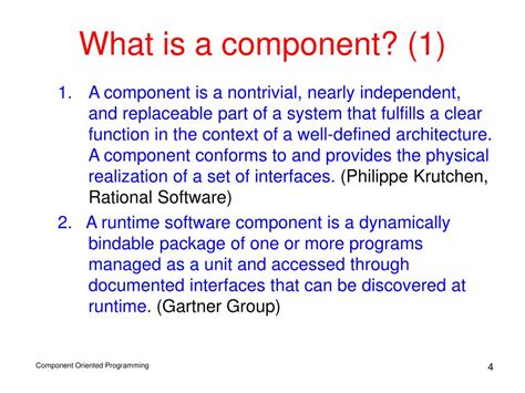 component definition