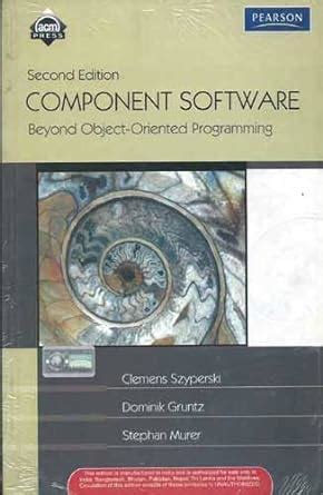 Download Component Software Beyond Object Oriented Programming 2Nd Edition 