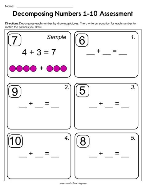 Compose Amp Decompose Numbers For Addition Amp Subtraction Compose Math - Compose Math