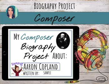 composer biography project 3rd grade