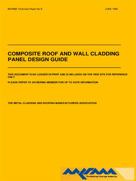 Download Composite Roof And Wall Cladding Panel Design Guide 