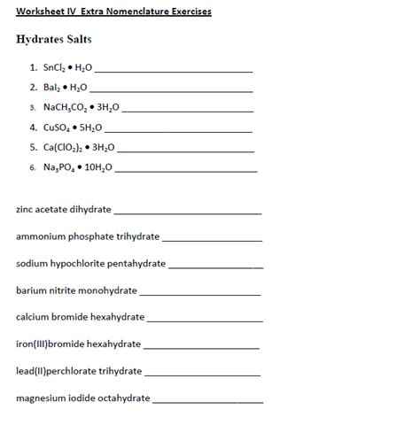 Composition Of Hydrates Worksheet Answers   Pdf School District Of Clayton Overview - Composition Of Hydrates Worksheet Answers