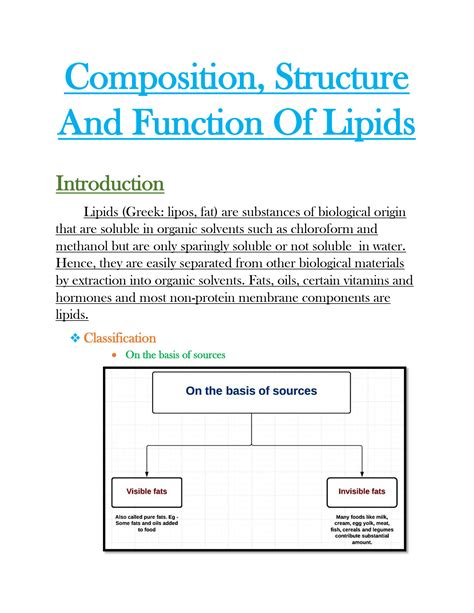 Composition Structure And Function Of Biomolecules