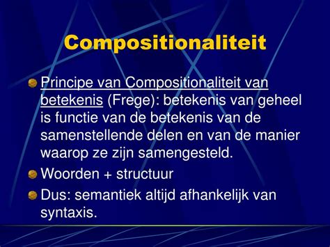 compositionaliteit