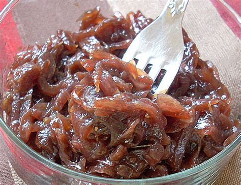 compotée oignons rouges