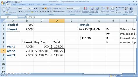 Compound Interest Formula In Excel 2 Easy Ways Compounded Interest Worksheet - Compounded Interest Worksheet