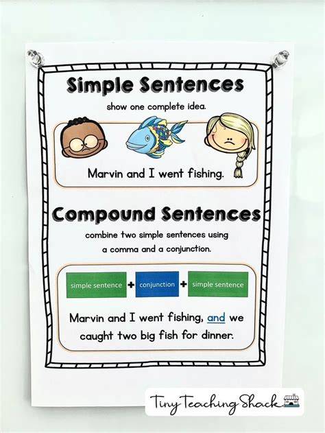 Compound Sentence Powerpoint 3rd Grade   Simple Sentences Stations Amp Powerpoint Subjects Amp - Compound Sentence Powerpoint 3rd Grade