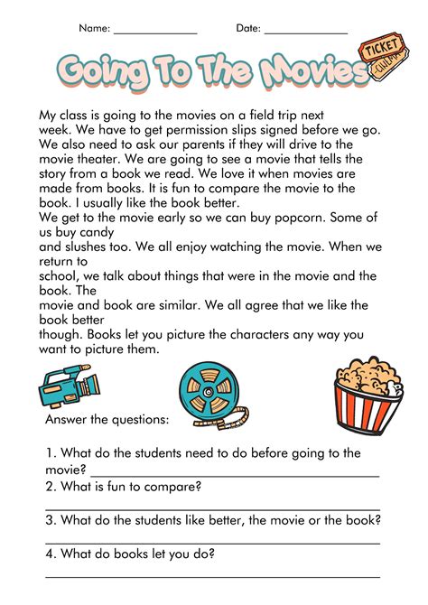 Comprehension Worksheet Grade 3   Free Printable Third Grade Reading Comprehension Worksheets - Comprehension Worksheet Grade 3