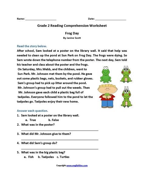 Comprehension Worksheets For Grade 5 Comprehension Worksheet Grade 5 - Comprehension Worksheet Grade 5