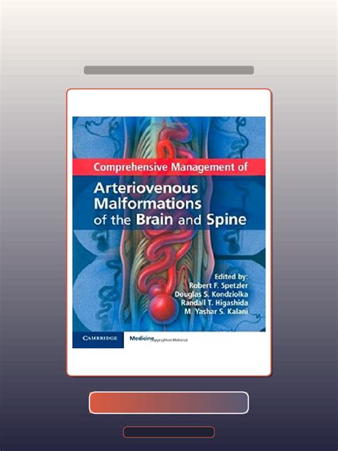 comprehensive management of arteriovenous malform