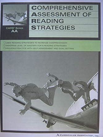 Read Comprehensive Assessment Of Reading Strategies Cars Series 