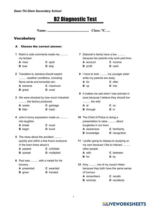 Download Comprehensive Grammar Diagnostic 2 Answers 