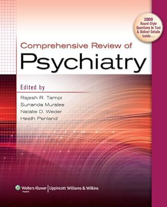 Read Online Comprehensive Review Of Psychiatry 