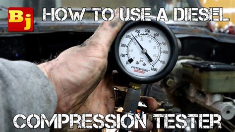 Compression Test Diesel Engine